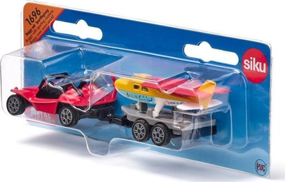 Set lodrash SIKU 1696 Buggy me aeroplan sportiv, metal, multingjyrësh