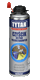 Pastrues shkumash poliuretani Tytan Cleaner, 500ml, për përdorim profesional