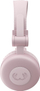 Kufje wireless Fresh n Rebel Code Core, on ear, 30 orë bateri, rozë
