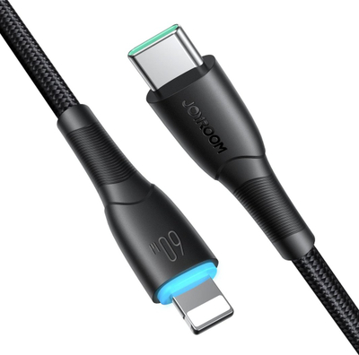 Kabllo USB C në USB C Joyroom Starry SA32 CC3, 60W, 1m, e zezë