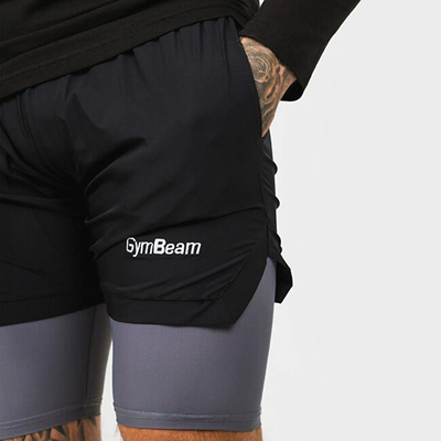 Shorce sportive për meshkuj GymBeam 2 Në 1 z72555