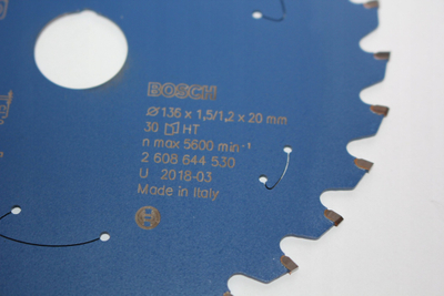 Disk sharre rrethore Bosch Expert StainlessSteel, 136mm, 30 dhëmbë, për inoks
