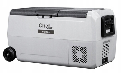 Портабилен фрижидер со компресор ChefOne IceBox T36, 36L, 12/24V и 100–240V, сив