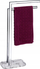 Mbajtëse peshqirësh Fairmont Park Albero Embrey, 48cm, 2 shufra, argjendi