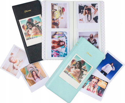 Album foto LoveInstant, 64 foto Polaroid Instax, i bardhë