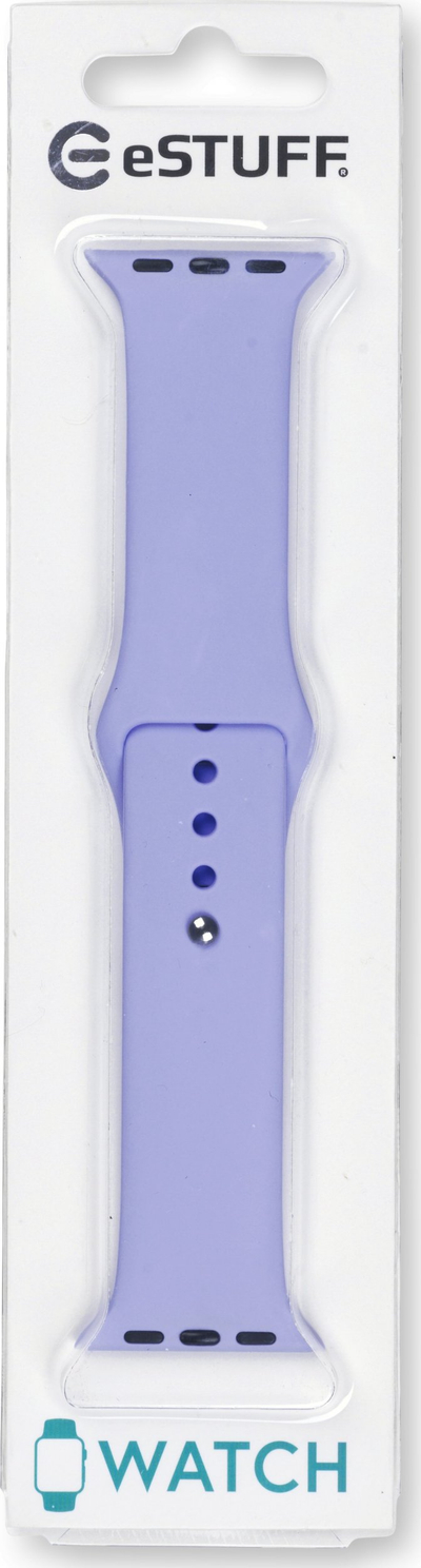 Rrip ore Apple eSTUFF ES660104, silikon, për Apple Watch, vjollcë