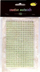 Sticker-a vetëngjitëse gjysmë-perla 3mm, 527 copë, jeshile e çelët
