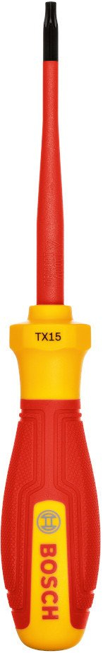 Çelës Torx i izoluar Bosch Professional VDE T15, 75mm, i kuq