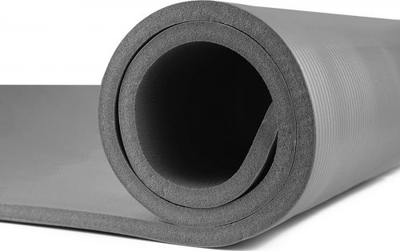 Shtresë fitnesi Zipro, 180x 60x 1.5cm, e hirtë