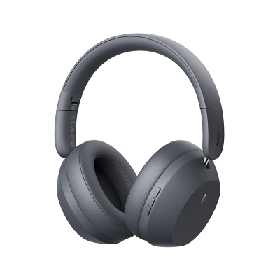 Kufje pa tela Baseus Bass 35 Max, Bluetooth 5.3, 50 orë bateri, gri