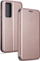 Mbrojtëse etui book për Huawei P40, e artë