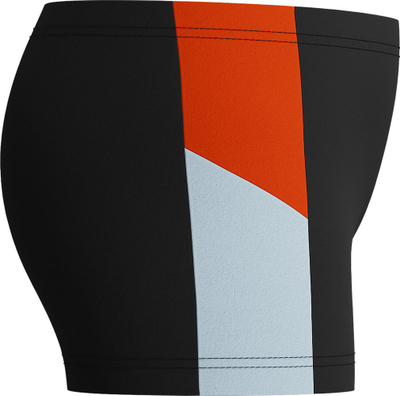 Костим за капење за момчиња Speedo Dive Aquashort, Enduraflex, црно црвен