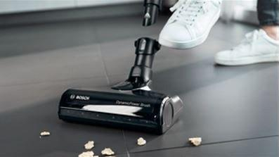 Fshesë me korrent pa kabllo Bosch Unlimited 7 BBS712A, bateri e këmbyeshme, tub i përkulshëm, gri