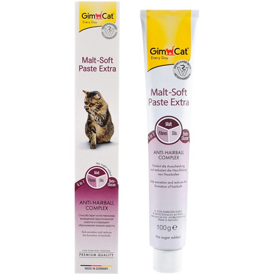 Pastë kundër topthave të qimeve VET EXPERT GimCat Malt Soft Extra, 100g