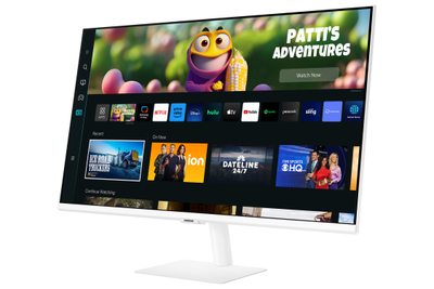 Monitor Samsung M50C, 27\", VA, FHD, i bardhë