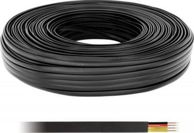 Kabllo telefonike 4C, 4x0.5mm², 100m, e zezë