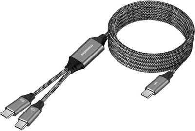 Kabllo USB C PremiumCord KU31POW02, 1m, 100W, e zezë