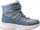 Çizme bore për kalamoj Iguana Lomer Mid Wp Jr, waterproof, me fleece, gri