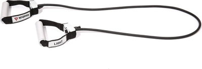 Bandë rezistence Reebok Fitness RSTB-16075, rezistencë e lehtë, gomë e zezë