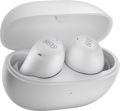 Kufje QCY HT07 ANC, TWS, Bluetooth 5.2, të bardha