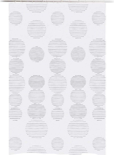Perde dushi Bathroom Solutions, PEVA, 180 x 200 cm, bardh e zi