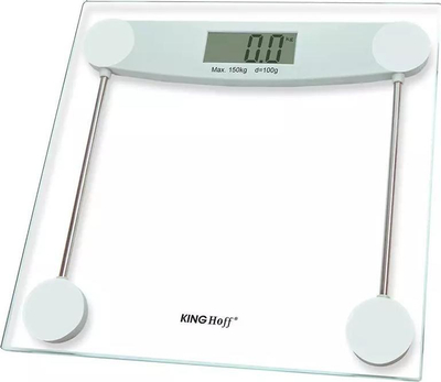 Peshore banjo KingHoff, elektronike, deri 150kg, xham transparente