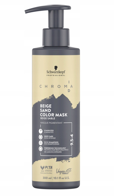 Maskë ngjyruese flokësh Schwarzkopf Igora Chroma, gjysmë e përhershme, 300 ml, bezhë
