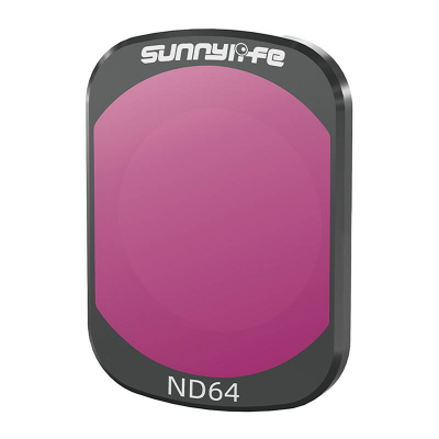 Set filtrash ND Sunnylife për DJI Osmo Pocket 3, ND8 ND16 ND32 ND64, i purpurt