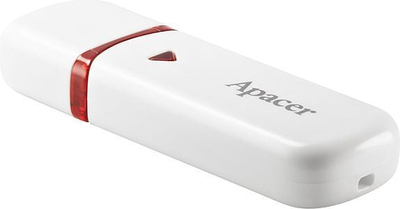 USB flash Apacer AH333, 64GB, USB 2.0, e bardhë