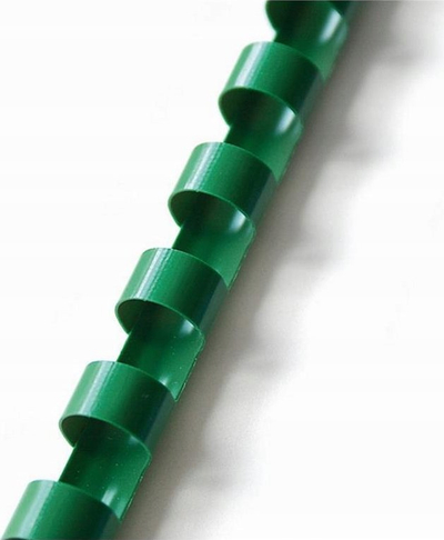 Spina plastike lidhëse Argo 25mm, formati A4, 50 copë, e gjelbër