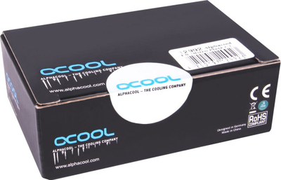 Pllakë shpërndarëse uji Alphacool ES Distro Plate C1, acetal, për sistem ftohjeje uji, e zezë