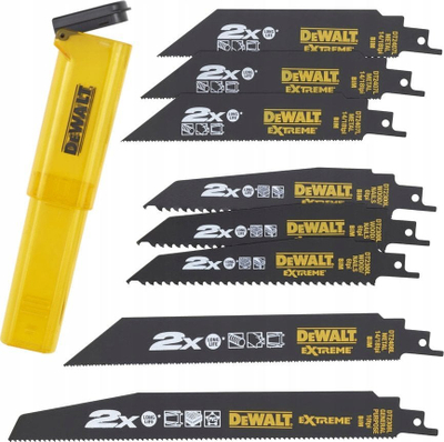 Set sharra për sharrë reciproke Dewalt DT2443L, 8 copa, multimatërial
