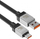 Kabllo USB Baseus CoolPlay CAKW000601, USB-A në USB-C, 1 m 100W, i zi