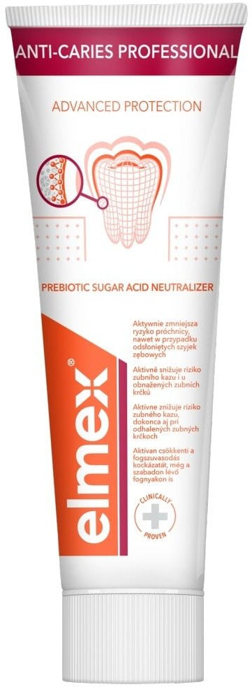 Pasta dhëmbësh Elmex Anti-Caries Protection Professional, 75ml, mbrojtje kundër kariesit