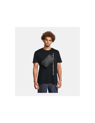 Çantë beli Under Armour Loudon Lite, 3L, për palestër, gri