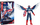 Figurine aksion Marvel Captain America Brave New World, 12", me krahë, blu e kuqe