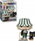 Figurë koleksionare Funko POP Bleach Kisuke Urahara &amp; Yoruichi, vinyl, 9cm, shumëngjyrëshe