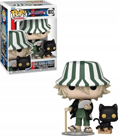 Figurë koleksionare Funko POP Bleach Kisuke Urahara &amp; Yoruichi, vinyl, 9cm, shumëngjyrëshe