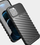 Mbrojtëse telefoni Thunder për Samsung Galaxy S24 Plus, antirrëshqitëse, rezistente ndaj goditjeve, e zezë