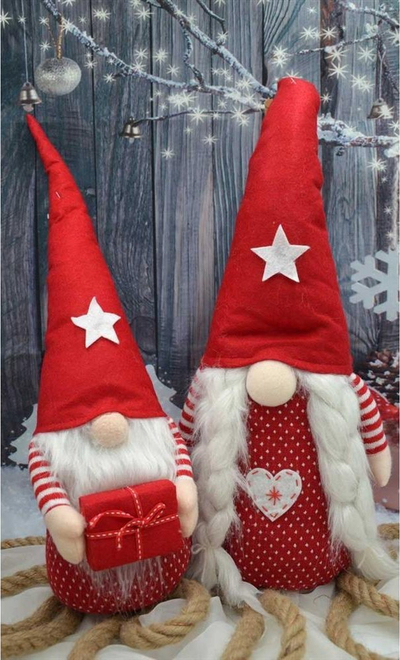 Figurë dekorative Krishtlindjesh Upominkarnia Santa Claus, 50cm, poliestër, shumëngjyrëshe