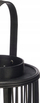 Fener dekorativ Black Bamboo Candle Lantern Large, bambus, i zi