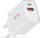 Karikues muri Tech-Protect NC30W, 2 porta, PD 30W QC 3.0, i bardhë