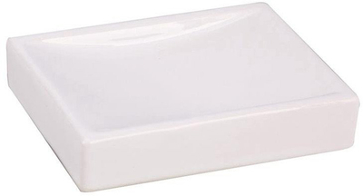 Сет диспенсер за сапун и чинија за сапун Thema lux SOAP DISH BCO-0355G, бела