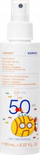 Spray kundër diellit për kalamajt Korres Yoghurt, për fytyrë dhe trup, SPF50, 150ml