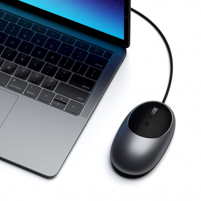 Maus Satechi C1 USB-C, i hirtë