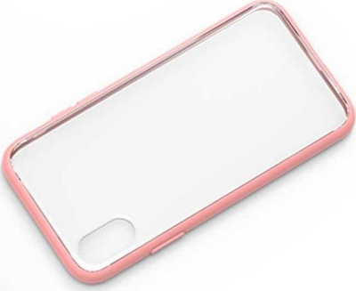 Mbulesë telefoni Devia Elegant Series për iPhone 6.5, pjesa e pasme transparente, rozë