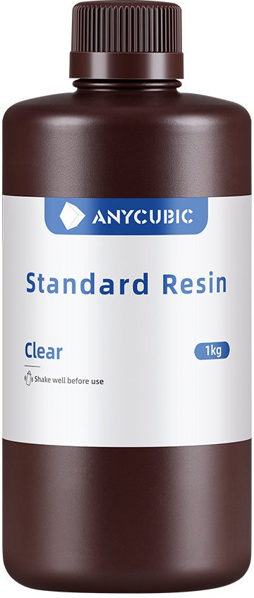 Rrëshirë Anycubic Normal UV për printer 3D, 1 kg, transparente