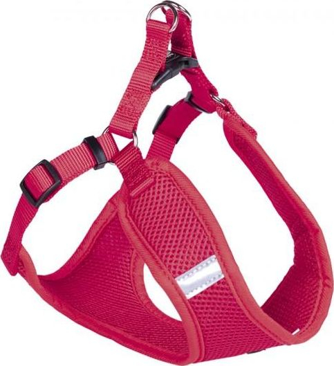 Parzmore për qen Nobby Mesh Reflect, XXS 28-33cm, reflektuese, e kuqe