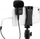 Mikrofon për regjistrim zëri IK Multimedia iRig Mic Cast 2, stereo, me dalje për kufje, i zi
