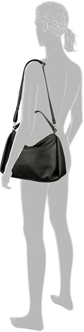 Çantë krahu për femra Tom Tailor Cassia Banana, e zezë
